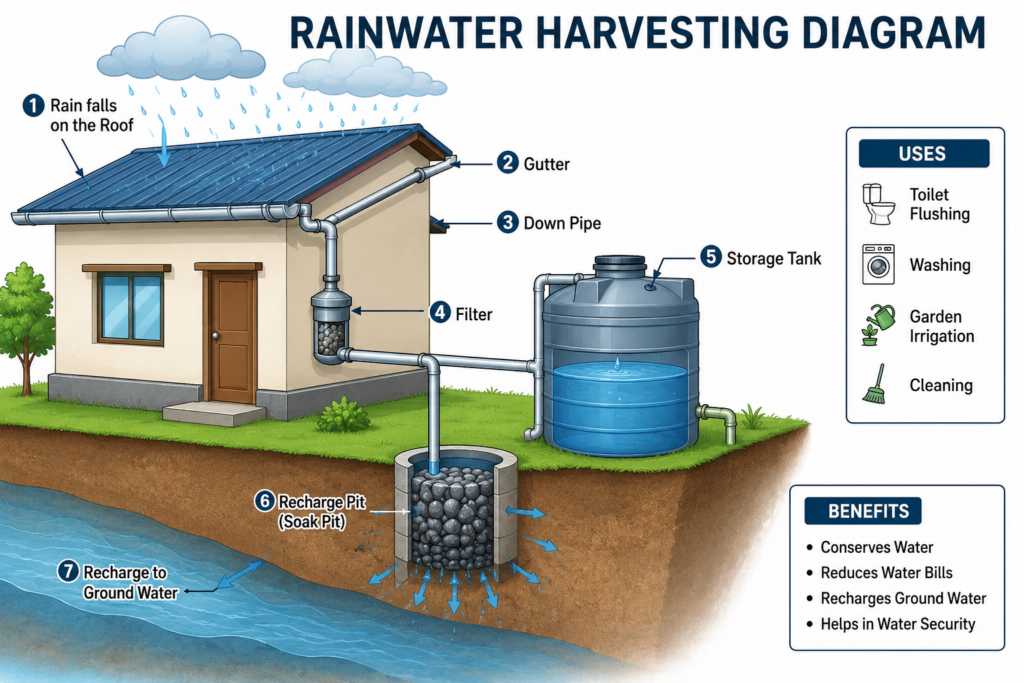 Rainwater harvesting system