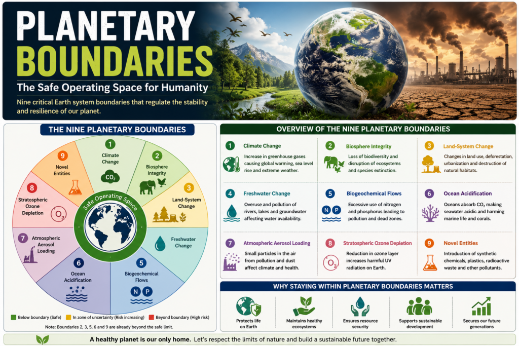 Planetary boundaries