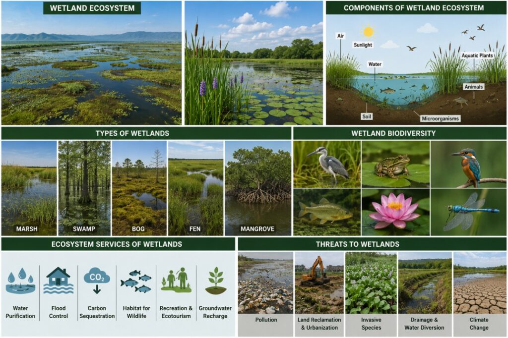 Wetland ecosystem